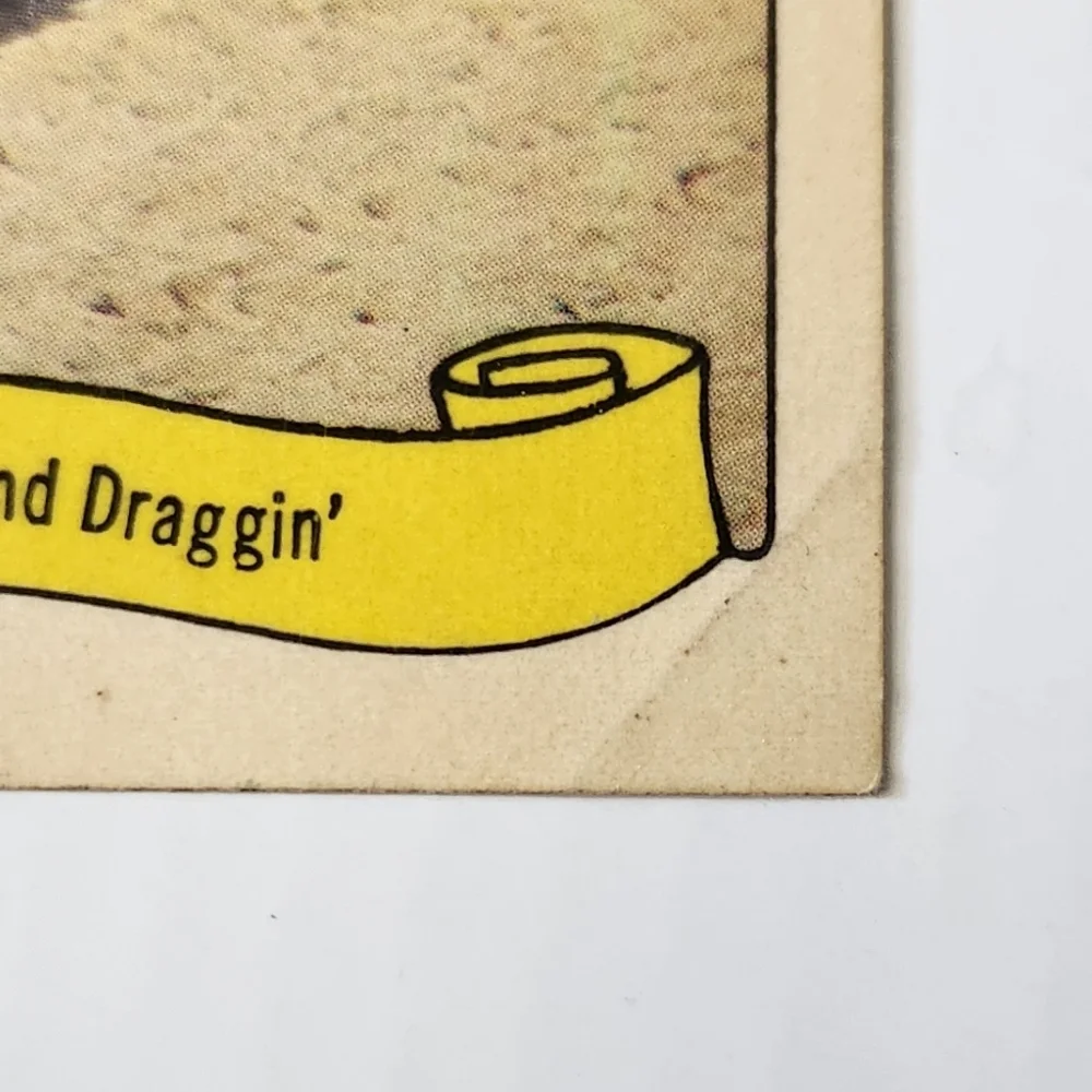 🏜️ Vintage 1970 Fleer GEORGE BARRIS Kustom City Sticker - SAND DRAGGIN’ 🏎️💨